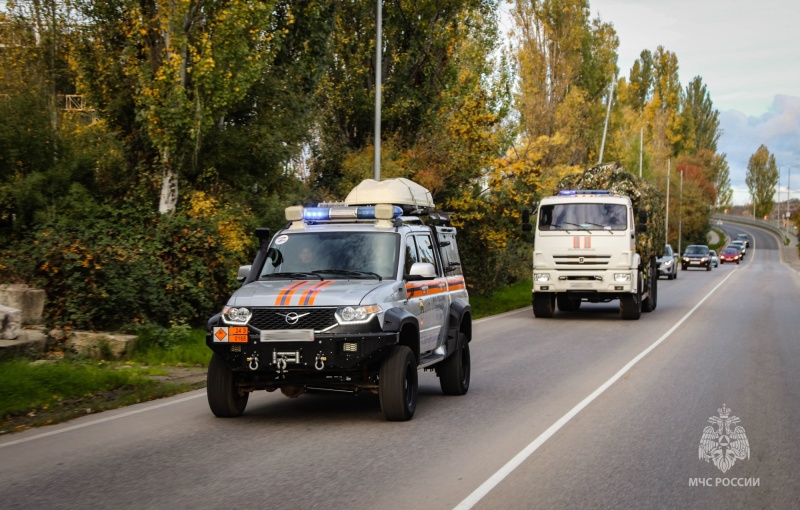 Пиротехники МЧС России по Севастополю убыли в Курскую область